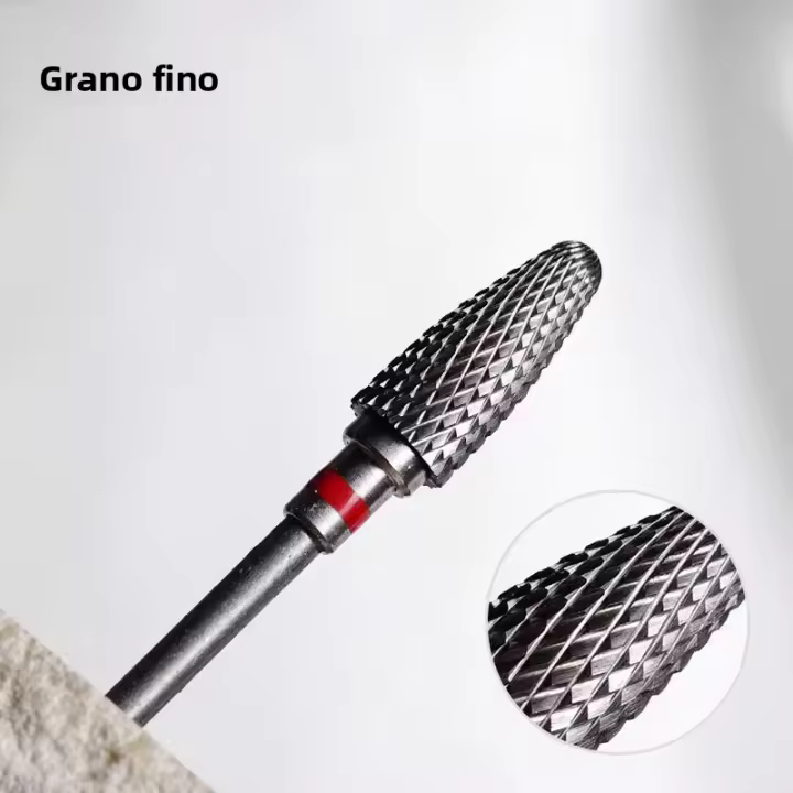 Cabeza De Pulido De Acero Tungsteno Para Uñas Herramienta Multifuncional De Molienda Unida Al Aleación De Alta Eficiencia - 1