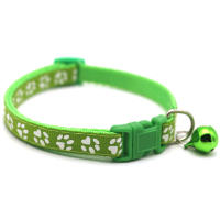 Collar De Moda Para Gatos Con Patrón Colorido Y Campana Ajustable Accesorios Para Mascotas DIY Para Gatos Y Gatitos - details 16