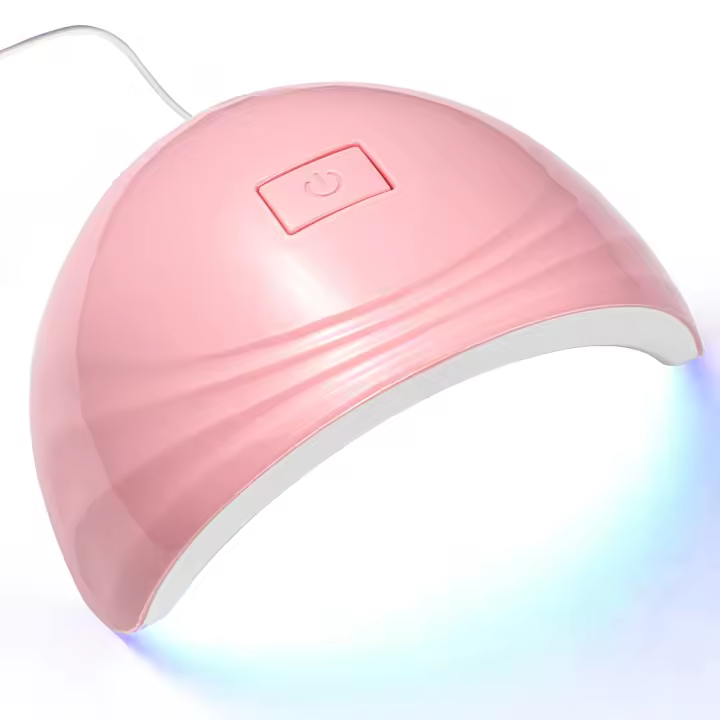 Lámpara LED Profesional Para Uñas 18LED Secado Rápido De Esmalte De Gel Para Salón De Uñas Con Fuente De Alimentación USB Material ABS Tamaño 16*13*8cm Peso 140g - 1
