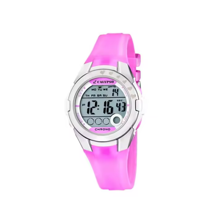 Reloj Calypso Niña K5571/3 Cadete Rosa Transparente - 1