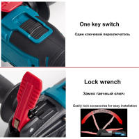 Herramienta Multifuncional Eléctrica Sin Alambre Con Sierra Y Trimmer Para Madera Y Jardín Compatible Con Batería Makita - details 11