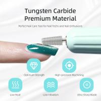 HYTOOS Mini 5 En 1 Bit De Taladro Para Uñas 10mm Tapered Carburo Profesional Seguro Para Eliminar Gel Y Acrílico - details 0