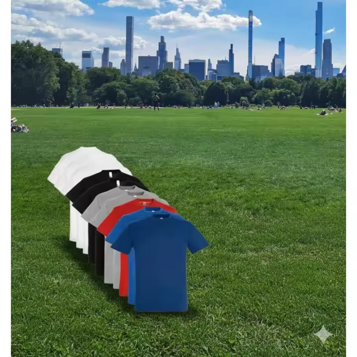 Conjunto de 10 camisetas básicas elegantes y cómodas - UNISEX - Marnaula - 1