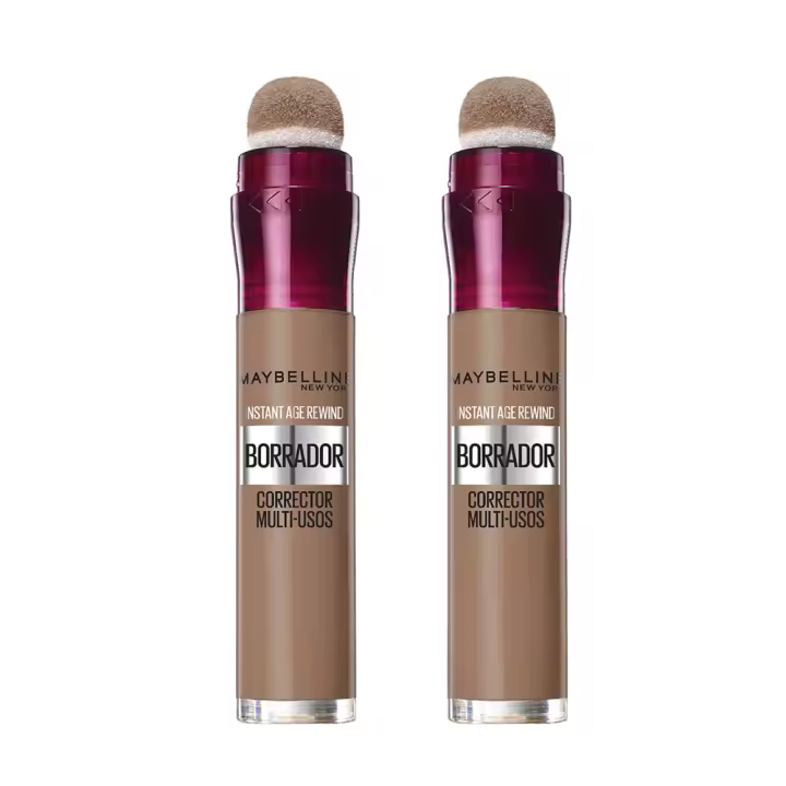 Maybelline New York | Pack 2 Borradores Correctores Hidratantes Multiusos tono Cocoa - 1