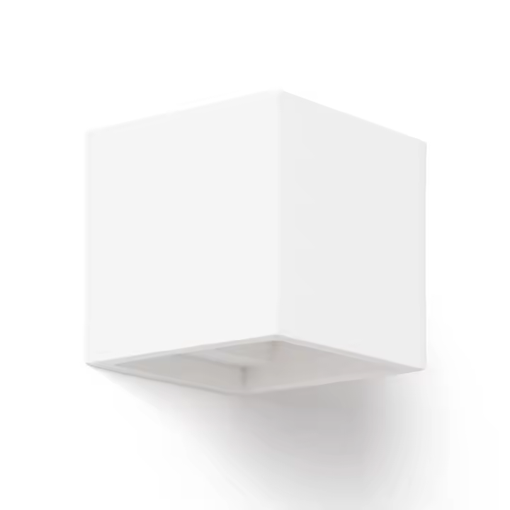 Ledkia Aplique de Pared Yeso Dupmy Blanco - 1