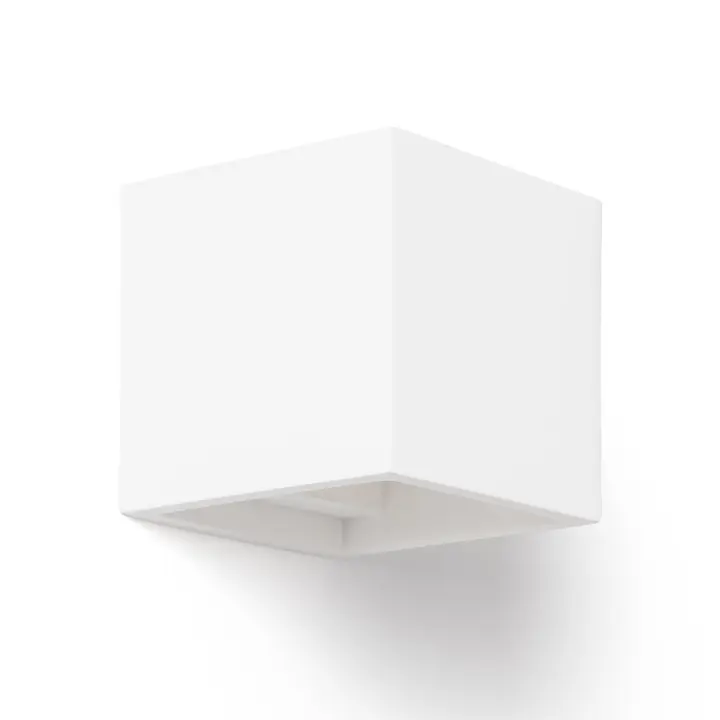Ledkia Aplique de Pared Yeso Dupmy Blanco - 1