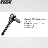 Llave De Eje Rápido 1/4'' 6.35mm Manija Herramienta Multifuncional EDC Llave De Torque Hexagonal Antimagnética Desmontable No Slip - details 0