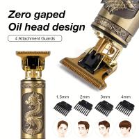 T9 Máquina De Barbero Vintage Para El Hogar Y Comercial Cuchilla De Acero Inoxidable Recortadora De Barba Y Pelo Para Hombres Regalo De Peluquería - details 4