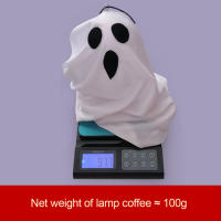 Fantasma LED Blanco Brillante Para Halloween Decoración De Casa Horripilante Con Luz De Hadas Interior Exterior Prop De Terror - details 11