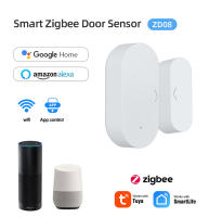 Sensor De Puerta Y Ventana Zigbee Tuya Alarma Antirrobo Para Seguridad Del Hogar Compatible Con Alexa Google Home Smart Life - details 0