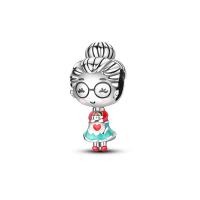 Encantos De Lurpa Con Forma De Pollo Y Corazón Pendientes De Plata Para Manualidades Joyería Original Para Mujeres DIY - details 53