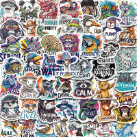 50PCS Pegatinas De Animales Coloridos Para Decoración Personalizada De Equipaje Y Skateboarding Diseño Retro De Graffiti - details 0