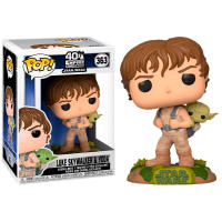 Funko Luke Skywalker   y Yoda Child niño 363 Empire Strikes Back Imperio Contraataca Star Wars Funko Pop - details 0