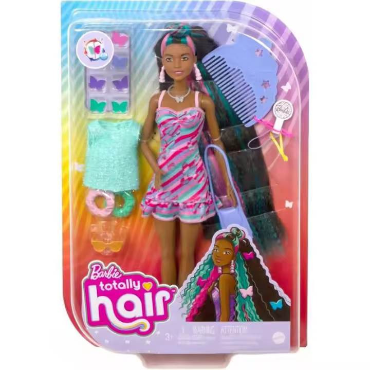 BARBIE MULATA TOTALLY HAIR DE MATTEL - 1