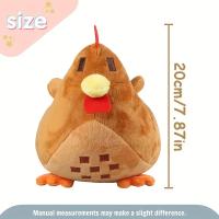 2pcs Peluche De Pollo Stardew Valley Juguete De Peluche Suave Para Niños Regalo De Cumpleaños Y Navidad Tema De Dibujos Animados - details 6