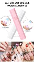 Lámpara Portátil Para Uñas Mini Secado Rápido USB Secadora De Uñas LED UV Mini Flashlight Pen Máquina De Secado De Polvos De Uñas - details 5
