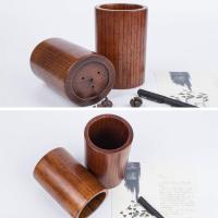Soporte a; utensilios de madera ecológicos para palillos de cocina, espátula, pinzas; cubiertos, tenedor, cuchara - details 1