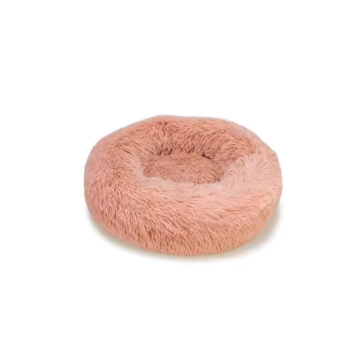 Cama Redonda Suave Rosa 70Cm - 1