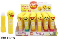 Bálsamo Labial de Frutas Emojis Leticia Well (Pack 6 UNIDADES SIN EXPOSITOR) - Cuidado para los Labios con delicioso aroma a frutas. - details 0