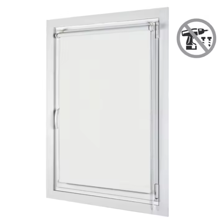 STORESDECO Estores Opacos Easyfix, 100% Opaco,  Fácil Instalación, Estores Enrollables Sin Taladrar, Aportan Oscuridad, Cortinas Dormitorio y Cortinas Salón Premium para una Privacidad Total - 1