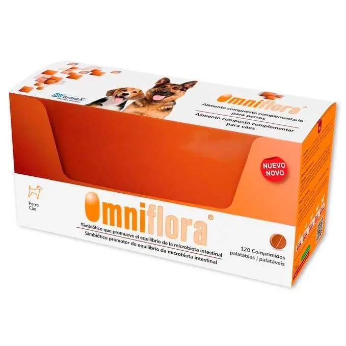 Omniflora Comprimidos para Perros  Suplemento alimenticio - 1