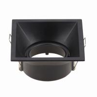 Luz De Techo LED Redonda Cuadrada Recubierta MR16 GU10 En Blanco Y Negro Ajustable Marco De Luz Spot LED Para Iluminación Doméstica - details 2