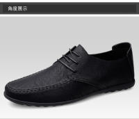 Zapatos De Cuero Para Hombre Con Suelas Suaves Versátiles Para Todas Las Estaciones Tallas Grandes Moda Casual Para Jóvenes Zapatos De Conducción - details 11