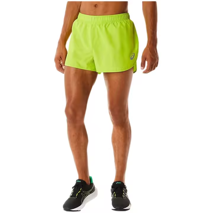 Pantalon Corto Asics Core Split para hombre en color verde - 1
