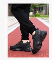 Zapatos De Deporte Casuales Para Hombres Suela Gruesa Transpirables Malla Cordones Versátiles Moda 2024 Aumento De Altura Suaves - details 24