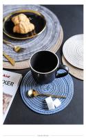 6pcs Tapetes Redondos Para Mesa Hechos De Lino Ecológico Antideslizantes Para Comedor Y Café Decoración De Cocina Almohadillas Para Tazas Y Vajilla - details 10