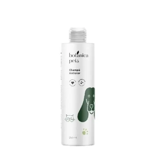 BOTANICA PETS CHAMPU ANTIOLOR 250ML - Champú para Mascotas que Elimina Olores - Cuidado Regular y Efectiva Higiene - 1