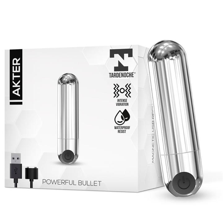 TARDENOCHE AKTER BALA VIBRADORA SÚPER POTENTE USB MAGNÉTICO JUGUETES SEXUALES