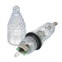 Luz De Pesca Profunda Multi Color LED 12CM Atracción De Pez Indicador Bajo Agua 1/2/3/4/5Pcs Lure Dropshipping Luz Submarina Auto-contenida IP65 - details 12