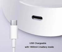 Lámpara De Lectura Inalámbrica LED Recargable Con Base Magnética Y Interruptor Táctil En Negro Y Blanco Luz De Pared Moderna Para El Dormitorio - details 1