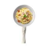 Juego de 8 pcs: 5 sartenes Ø18Ø20Ø24cm(x2)Ø28cm y 3 Cacerolas Ø16Ø18Ø20cm en aluminio prensado con revestimiento ILAG con 3 mangos extraibles - details 9