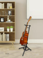 Soporte De Violín FL-13D Flanger En Negro Trípode Metálico Con Anillo Para Arco Accesorio De Violín De 3 Patas Para Soporte Y Colgaje - details 1