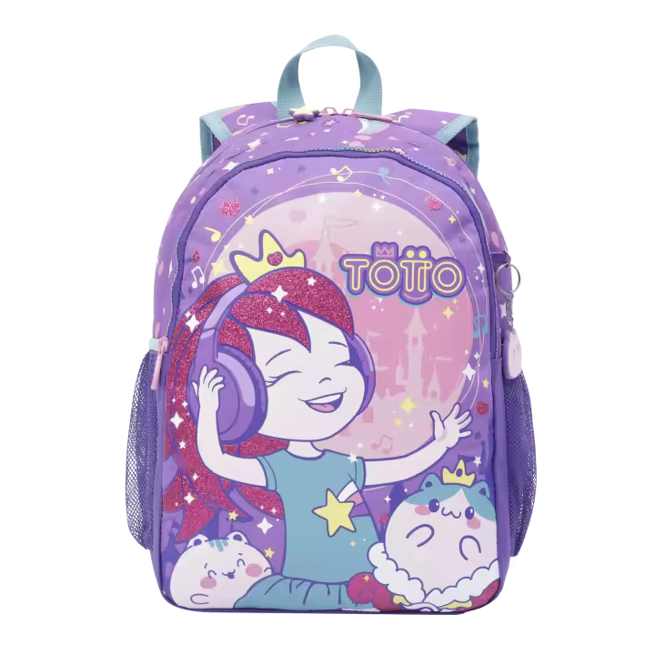 Totto Mochila Infantil Lena -Dimensiones:27.5 x 40 x 11 cm-Material: Poliester - 1