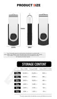 Pendrive De Memoria USB 128MB Capacidad Pequeña Stick De USB Metal Pendrive 128M GB USB Stick Sin Encriptación Interfaz USB 2.0 - details 5