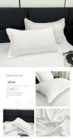 Funda De Cojín Decorativa Estilo Envelope 2pcs/1pc Color Blanco Gris Caqui Sólido Para Hogar Y Cuerpo Tamaño 48x74cm - details 0