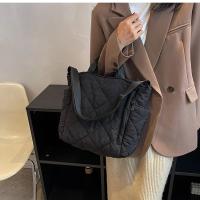 Bolso Grande Para Mamá De Algodón Con Gran Capacidad Para Bebé Diaper Bolsa De Compras Materna Estilo Messenger Cierre De Cremallera - details 5