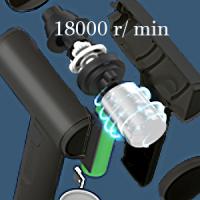 YANISTA Mini Batidora de Mano Recargable, Mezclador para Reposteleria con 2 Puntas de Batidor, Batidora de Huevo 3 Velocidades, , Pequeños Aparatos Electrodomésticos para Pasteleria, Cocina, Negro - details 3