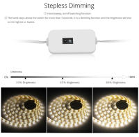 Tira De Luz LED Sensor De Movimiento De Mano 1-5M 5V USB Impermeable Flexible Para Decoración De Casa Cocina Armario Gabinete - details 4