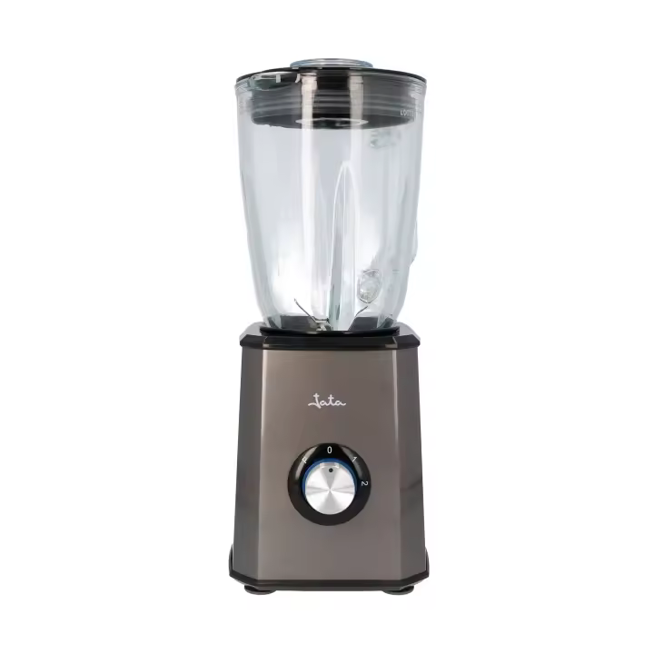 Jata Batidora de vaso 1500W Jarra cristal 1,5L Acero inoxidable Pica-hielo Antideslizante - JEBT100 - 1