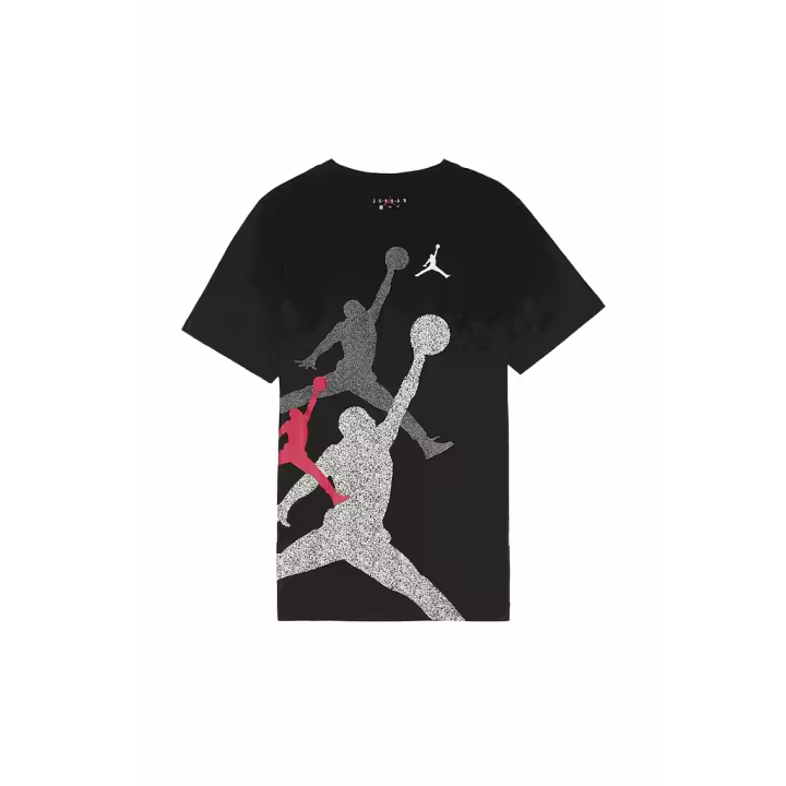 Camiseta NIKE JDB GRADIENTE STACKED JM SS TEE 95D119 023 Negro - 1