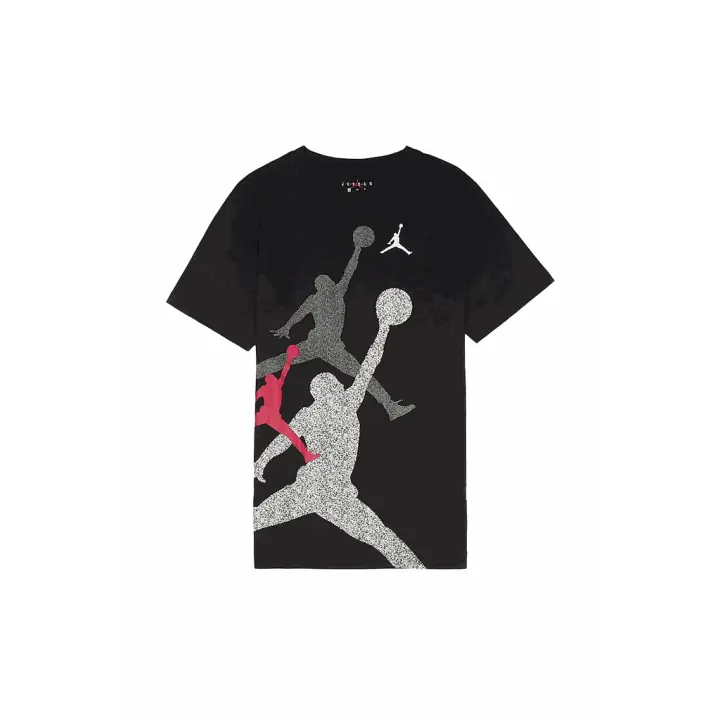 Camiseta NIKE JDB GRADIENTE STACKED JM SS TEE 95D119 023 Negro - 1