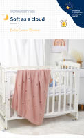 Mullas De Bebé Recién Nacido 90*70cm Tejidas Ultra Suaves De Algodón Para Niños Y Niñas Edad 0-24 Meses Manta De Abrazo Para Niños Y Niñas - details 0