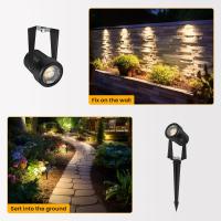 Focos de Jardín de Alimentación por Red, 46 pies/14 M 4 en 1 Luces LED de Paisaje Blanco cálido 3000 K 14 V IP65 waterproof Jardín al Aire Libre - details 2