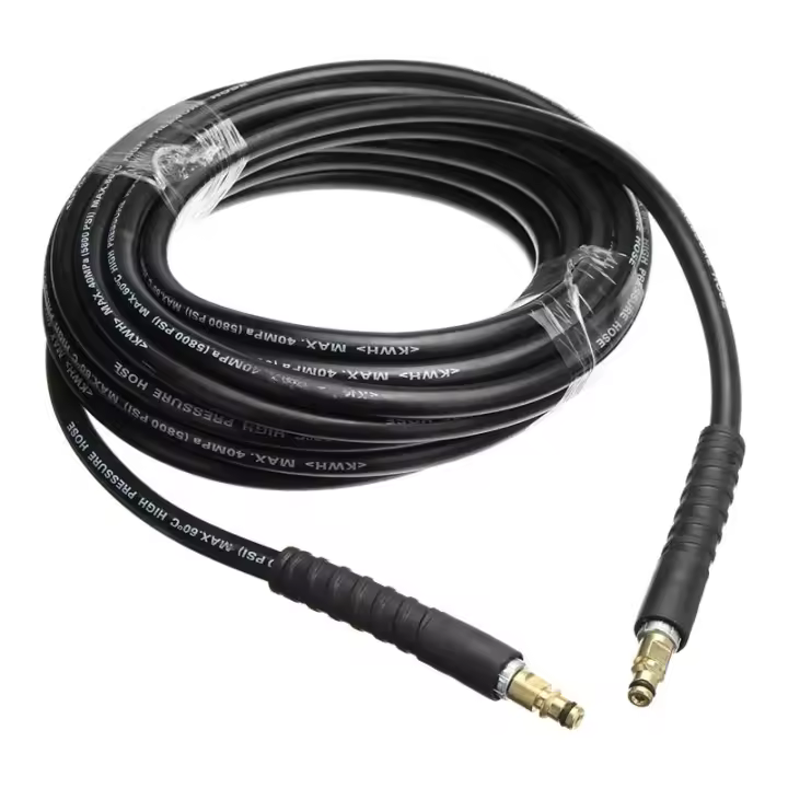 Para Karcher K2 K3 K4 K5 K6 K7 (6m) arandelas de alta presión de limpieza de agua Kit de limpieza de manguera de reemplazo 6m/8M/10M/15M - 1