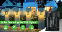 SOMY Lámpara Solar Jardín Al Aire Libre, 1 Pieza Luz Solar Al Aire Libre con Impermeable, Lámpara De Pared Solar LED Retro Decoración Al Aire Libre Lámpara De Pared Al Aire Libre - details 0