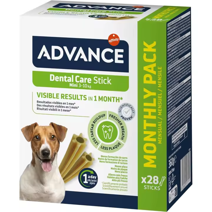 ADVANCE CANINE ADULT MINI DENTAL CARE STICK 360GR - 1